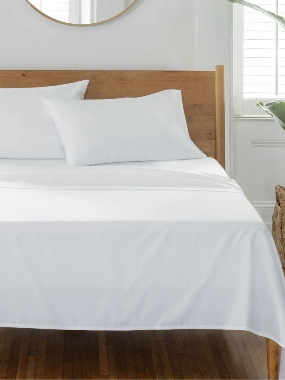 Better Homes & Gardens 3pc twin 100% cotton sheet sets white